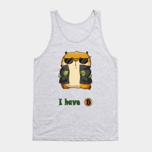 Hamster and Bitcoin Tank Top